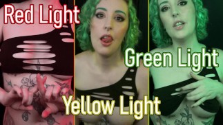 Red Light Yellow Light Green Light - Preview - UNCENSORED TOPLESS - Edging JOI Game
