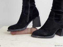 Shoejob - Cock Trampling in Dirty Boots