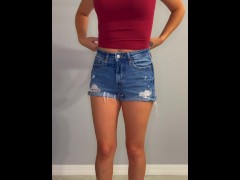 Hot MILF getting dressed for a night out! Get ready with me