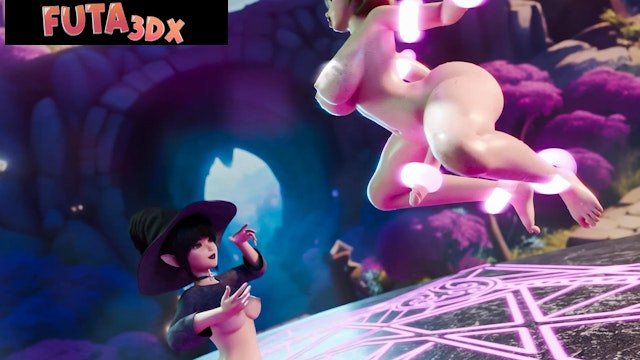 Futa3DX - Hot Babes Play A Hot Session Of Futa Porn D&D