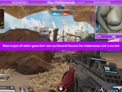 I want you to jack off while I play video games! Watch me orgasm while I play Apex!