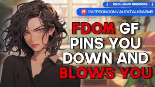 Tomboy Girlfriend From F4M Fdom Makes You Feel Inferior And Teases Your Cock Pushing Oral