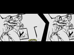 Shemale Stories 3 - 2D Manga UwU Style VR Version - Part 2