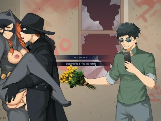 Косплееры решили порадовать своего фаната и занялись сексом в его присутствии