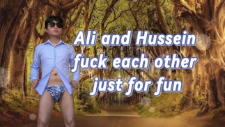 Ali and Hussein enjoy fucking each other asses and they just do it for fun