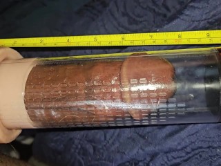 Измерение и накачивание маленького члена 0