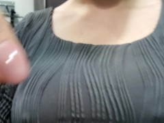 Big boobs without a bra in the fitting room - Screenshot 4 of 16 - Fitting Room