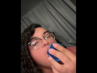 Loving my Dildo