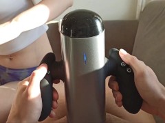 Automatic Stroker makes me cum Test BlissMakers