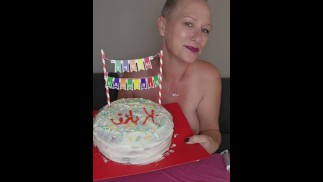 Baking My Birthday Cake