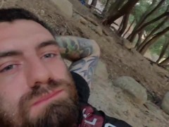 Pissy wakes man up with golden shower