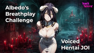 Albedo's Hentai Breathplay JOI Challenge [Overlord] (Femdom, Riding, Creampie)