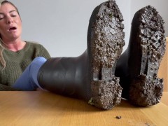 Muddy Boot Slave - Screenshot 2 of 16 - Femdom