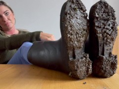 Muddy Boot Slave - Screenshot 8 of 16 - Femdom