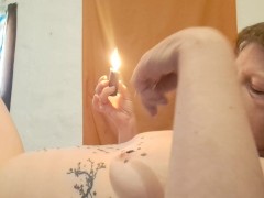 Candle play - Screenshot 15 of 16 - Sensual