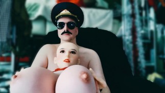 Dicktator with Realistic Sexdoll Big Tits Yoga Massage