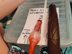 Penis Measuring - Cuckold Size Comparison - BBC Size Matters