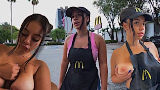Melztube Deja El Trabajo De Comida Rápida Para Una Polla - Pornhub.com