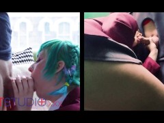 Kitty vs Echo- Who Will Win The Blowjob Race