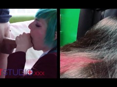 Kitty vs Echo- Who Will Win The Blowjob Race - Screenshot 10 of 16 - Sloppy Blowjob