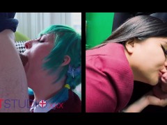 Kitty vs Echo- Who Will Win The Blowjob Race