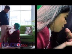 Kitty vs Echo- Who Will Win The Blowjob Race - Screenshot 9 of 16 - Oral Sex