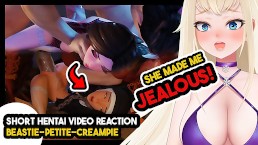 😩😩塞满动漫合集。Vtuber 对瘦动漫女孩被巨大性交做出反应