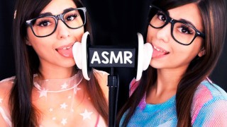LUNAREXX ASMR DUAL CAMERA HOT MOUTH SONGS AND EAR LICKING