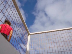 Peeing at school without panties - Screenshot 13 of 16 - Schoolgirl