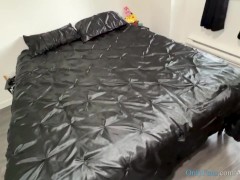 Step Sister Catches Me Spying "Cum inside me or I'll tell your Dad, Step Bro" - Cream Pie - 4K