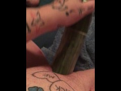Cucumber cold fun - Screenshot 6 of 16 - Cucumber In Pussy