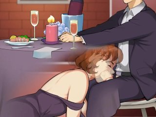 oh horror i went to coffee with my stepmother on a date, she gave me a blowjob under the table