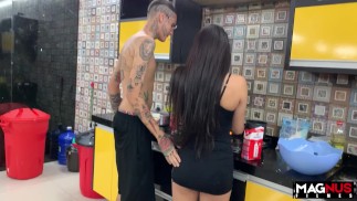 Extreme squirting orgasmo com dois pau - Free