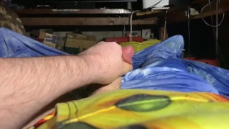 Really far gushing cumshot