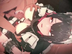【ゼンレスゾーンゼロ】エレン・ジョーが複数人に乳揉まれ攻められる3Dエロアニメーション(part2。Zenless Zone Zero Ellen Joe gangbang. 艾莲・乔) - Screenshot 4 of 16 - Zone Zenless Zero
