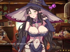 【#08 精霊の妊 - 傲慢なエルフたちを妊娠させて征服せよ-実況】爆乳魔法使いエルフがオークに背後からおっぱい揉まれ中出しされる。 - Screenshot 4 of 16 - エロゲ実況