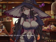 【#08 精霊の妊 - 傲慢なエルフたちを妊娠させて征服せよ-実況】爆乳魔法使いエルフがオークに背後からおっぱい揉まれ中出しされる。 - Screenshot 5 of 16 - Hentai