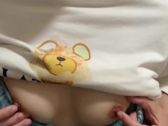 ひたすら乳首をいじいじして気持ちよくなってる動画 - Screenshot 7 of 16 - 乳首
