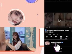 【試着室】声出しNG！ガクガク腰ぬかされる亀頭責めに耐えるM男 - Screenshot 16 of 16 - 手コキ