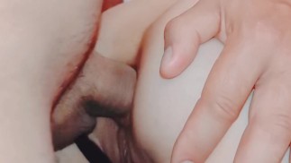 Sexy slim 40 year old milf trains her anal