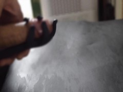 【亀頭責め/喘ぎ声】亀頭バイブでじっくり責めて射精するの気持ち良すぎた..... - Screenshot 14 of 16 - 寸止め