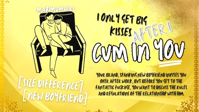 CUTE Boyfriend delivers INTENSE sex so you will give him BIG KISSES after