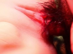 I can't help but push my cock in again with this beautiful pussy.