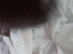 A thick SPURT, after days edging, more tight feeling, than sudden spurt!