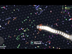 entrando en el top 3 del servidor en el juego de slihter.io con musica de fondo para relajar despues