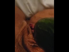 Cucumber Play! TEASER ... FULL VIDEO COMING SOON 😈😝🤤🥒💦