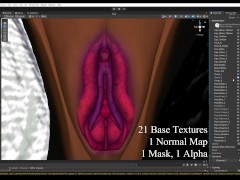Fissure 3D Alien Vagina Showcase for VRChat