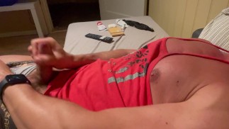 Morning’s jerking off.