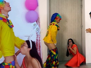 BIRTHDAY GIRL GETS FUCKED AT HOME WHILE HER DADDY IS AT WORK