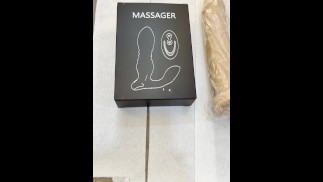 Neues Sexspielzeug für das anale Vergnügen, ein Prostata-Massagegerät mit Fernbedienung und neuer 7,8 Zoll Dildo